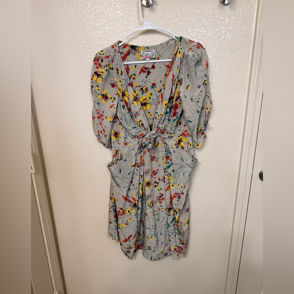 Yoana Baraschi Floral Mini Dress - Multicolor